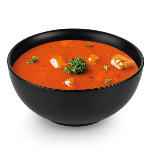 Tomatensoep met balletjes