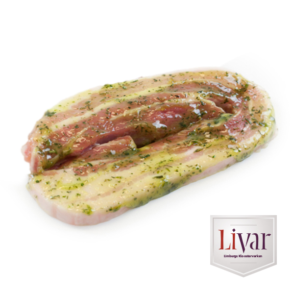 Livar speklap gemarineerd